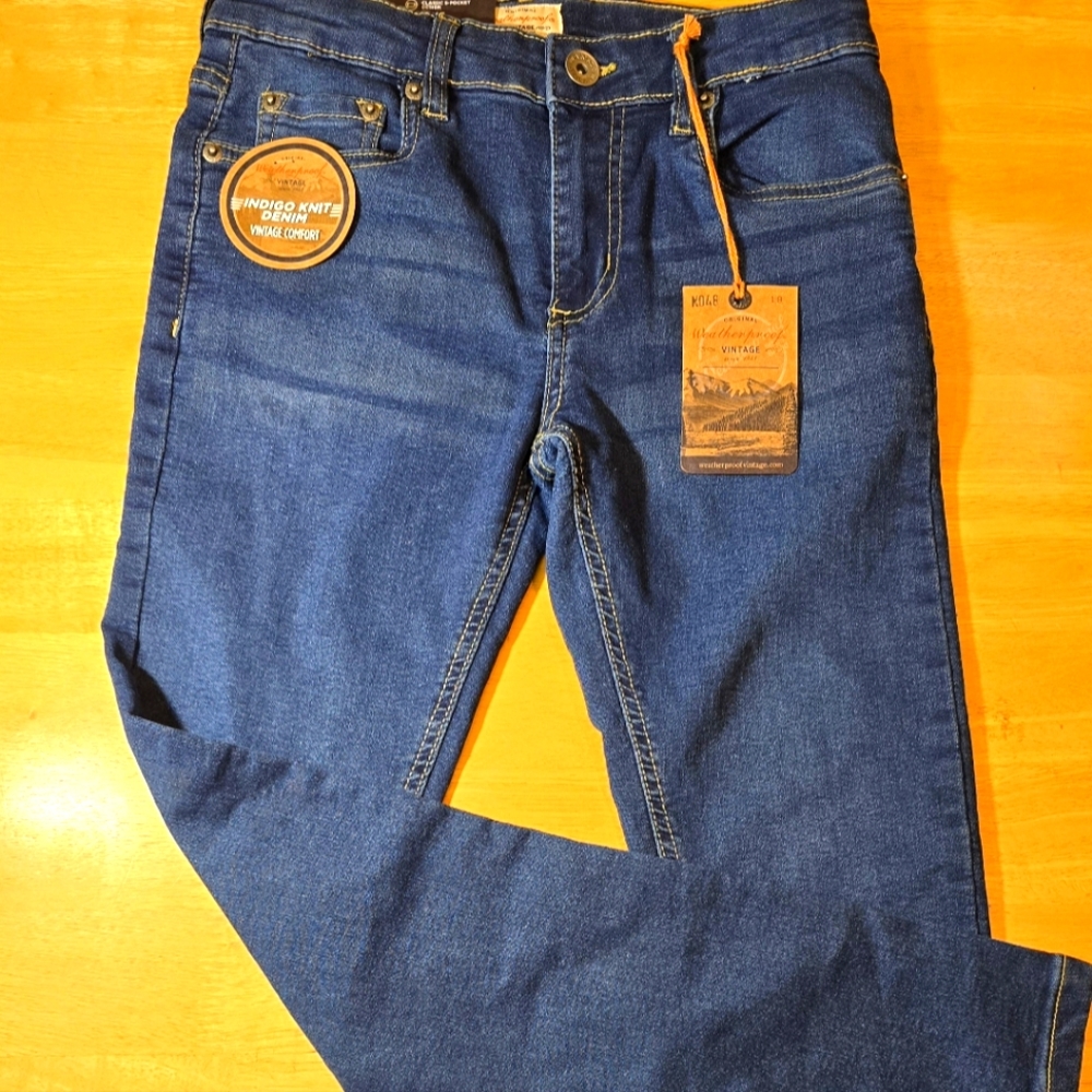 WeatherProof Vintage Denim Jeans Boys Size 12 NWT (New)